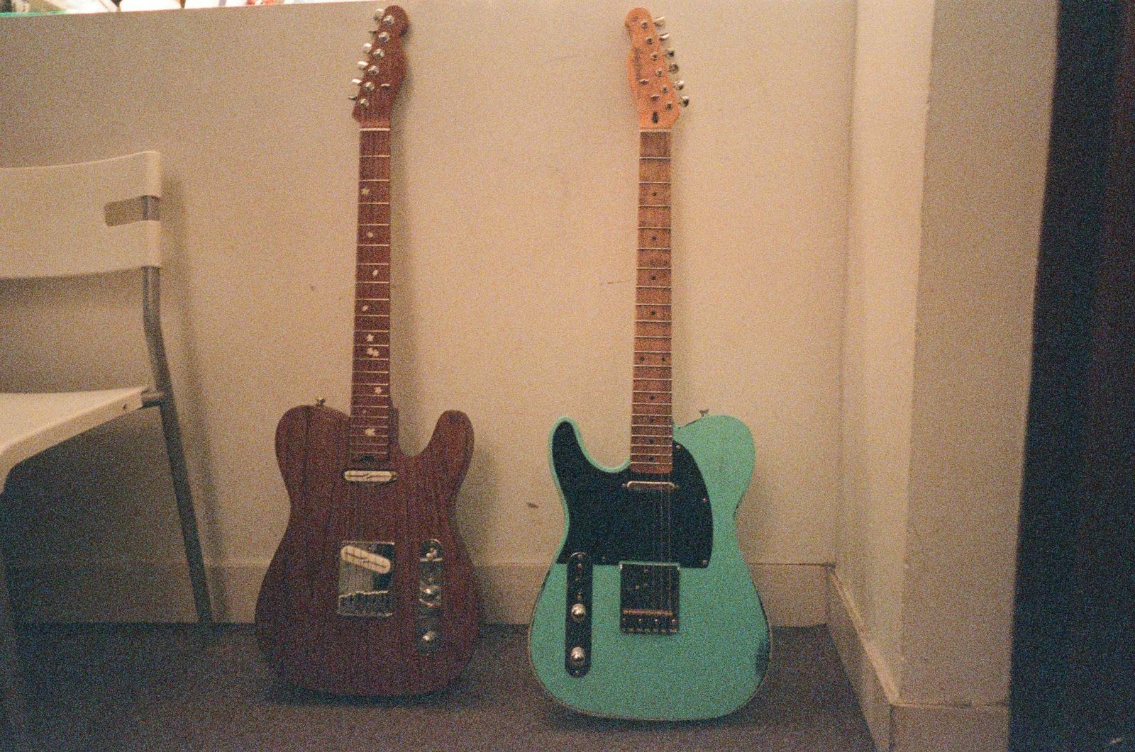Studio electric guitars